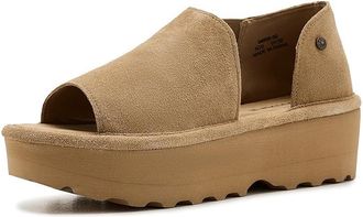 Bearpaw Sail Womens Dress Sandals Iced Coffee : 12 M, Suede