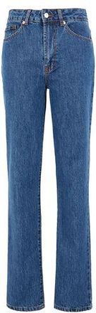 8 by YOOX ORGANIC COTTON STRAIGHT CUT JEAN