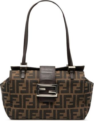 Fendi Pre-owned Fendi Zucca Canvas Bento Box Shoulder Bag 8LLG2QK5UN7NXEBH