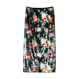 Forte_Forte My Skirt Bouquet - Dames - Rokken - Veelkleurig - Maat: L Poliester