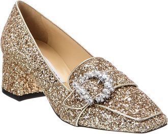 Jimmy Choo London Cheri Glitter Loafer