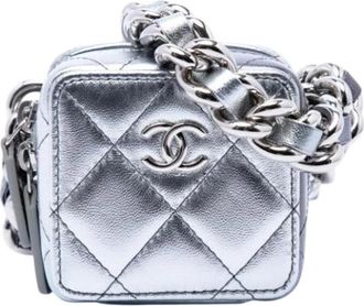 Chanel unisex, De segunda mano, Gris, Talla: ONE Size