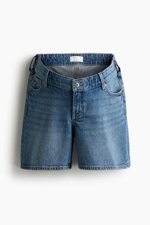 H&M MAMA Before & After Denimshorts - Denimblau