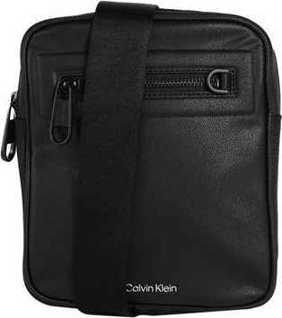 Calvin Klein CK Elevated Reporter S Pouch Crossbody Bag in Black with Strap