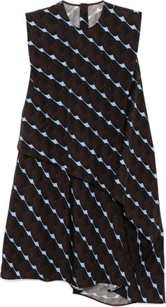 JNBY Abito con stampa - Marrone