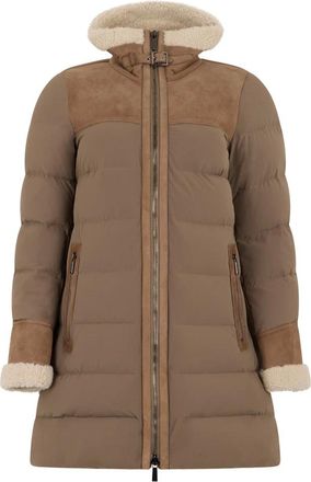 Moorer Chaqueta Acolchada Hulya - Jackets - Mujer - Marr&oacute;n - S