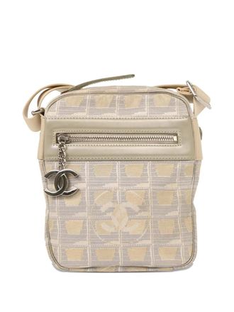 Chanel Borsa a spalla jacquard 2006 - Toni neutri