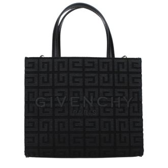 Givenchy Damens G Tote Handtasche Stoff Schwarz