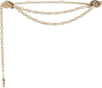 Lele Sadoughi Seashell Layered Chain Belt in Gold at Nordstrom