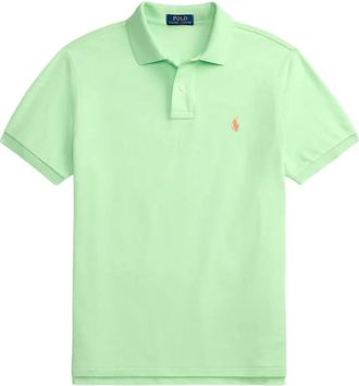 Ralph Lauren Pony Polo Shirt - Heren - Polos - Groen - XL - Katoen - Tops