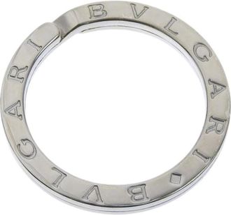 Bulgari Pre-owned Silver key-holders - unisex - Vintage Accessoires - Grijs - ONE Size - Vintage