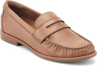 Rockport Weslin Loafer - Wide Width Available in Light Brown at Nordstrom, Size 7.5