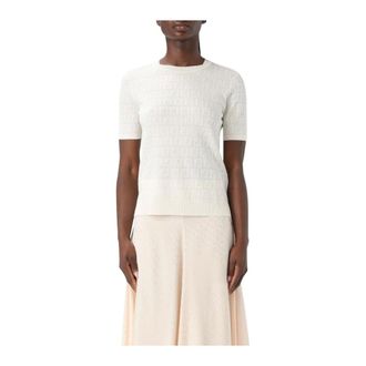 Fendi Mujer, Camisetas, Blanco, Talla: S