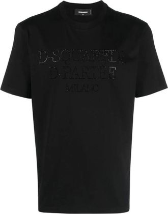 Dsquared2 Uomo, Top, Nero, L, new