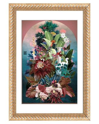 iCanvas Russkiy Siniy Polosatyy By Andre_ Sanchez Wall Art