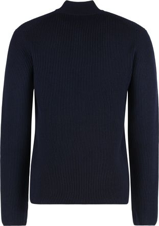 Dolce & Gabbana Mens Sweater Virgin Wool Blue
