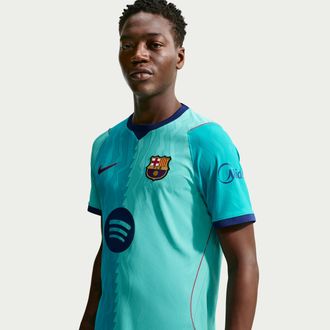 Nike FC Barcelona 2026/27 Match Third Nike Mens Aero-FIT Soccer Authentic Jersey in Green | II6639-301