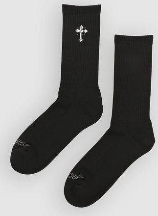 Ninth Hall Metal Cross Socks negro
