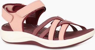 Clarks Womens Mira Shore Womens Sandals - Red - Size: 6.5