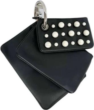 Fendi Pre-owned Accessories, female, Black, Size: ONE SIZE Pre-owned Triplette Bag