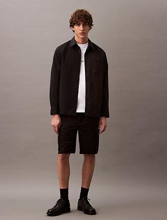 Calvin Klein Cotton Twill Cargo Shorts