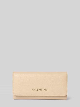 Valentino Handbags Portemonnaie mit Label-Schriftzug Modell ALEXIA in Ecru, Gr&ouml;&szlig;e 1