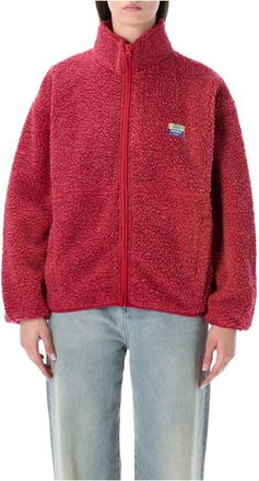 American Vintage Dames, Jassen, Rood, Maat: M/L Fleece