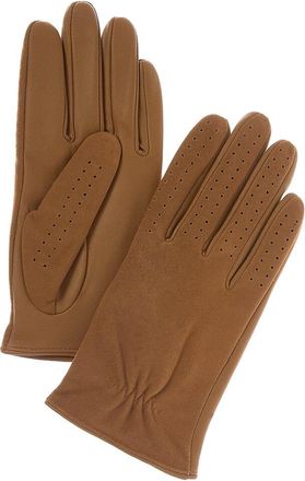 Vince Suede & Leather Driving Gloves