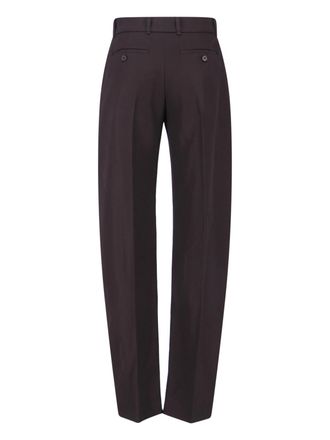 Alexander McQueen Womens Trousers Brown Wool