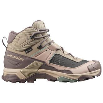 Salomon X Ultra 5 Mid GORE-TEX Wanderschuhe f&uuml;r Damen | braun/beige