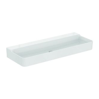 Ideal Lavabo Conca 1200x450x165mm Blanco Con Ideal Plus, Sin Orificio Para Grifer&iacute;a, Sin Rebosadero Ideal Standard