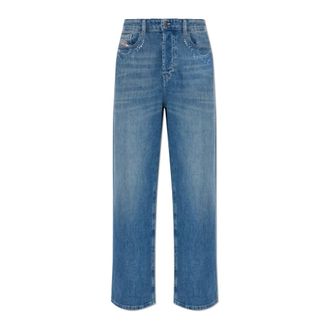 Diesel Straight Jeans, female, Blue, Size: W27 L32 1996 D-Sire-S6 Jeans