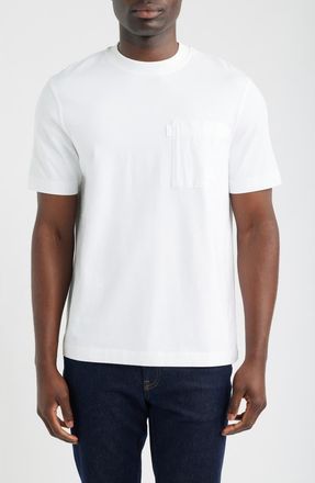 Barbour Ivergill Crewneck Pocket T-Shirt in Bright White at Nordstrom, Size Xx-Large