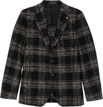 Tagliatore 1Smj 22K Blazer - Heren - Blazers - Zwart - M - Jassen