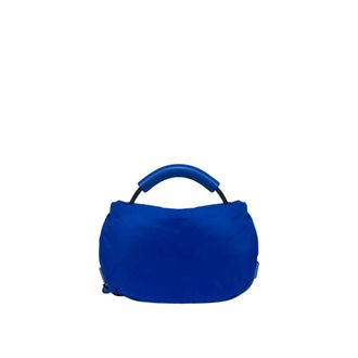 Moschino Handle Me small hobo bag - female - Moschino - Handbags - Blue - ONE SIZE - Bags
