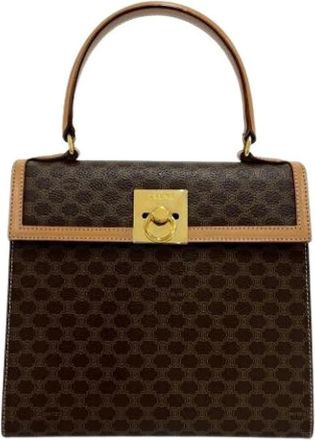 Celine Pre-owned Vintage Tote Bag - Dames - Vintage Handtas - Bruin - ONE Size - Leer - Vintage