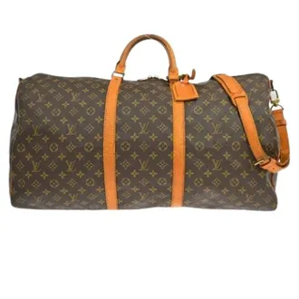 Louis Vuitton Pre-owned Weekend Bags, unisex, Brown, Size: ONE SIZE Pre-owned Keepall bandouliere bag