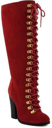 Rag & Co. Street Slay Knee High Boot in Red at Nordstrom Rack, Size 5