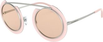 Emporio Armani EA2104 332773 Womens Sunglasses Pink Size 47