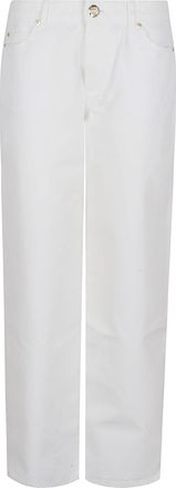Balmain White Straight White Jeans