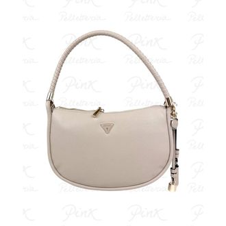 Guess Shoulder Bags, female, Beige, Size: ONE SIZE Danya Hobo Shoulder Bag