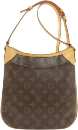 Louis Vuitton Pre-owned Odeon PM Schoudertas - Dames - Vintage Schoudertas - Bruin - ONE Size - Vintage