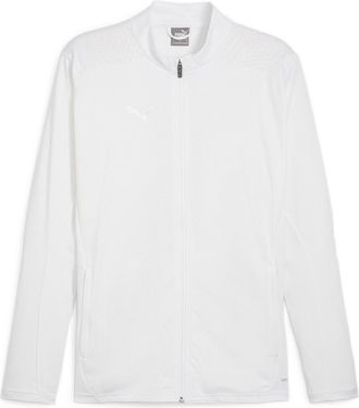 Puma TeamGoal-jas voor heren (Wit/zilver)