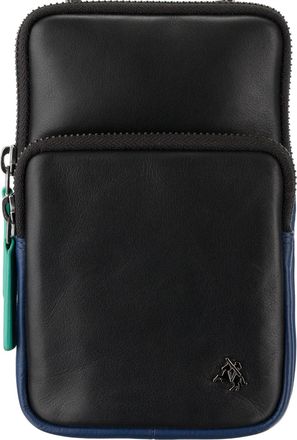 Visconti Sling Bags Collection Small Leather Cross Body Bag S5 Black/Rhumba