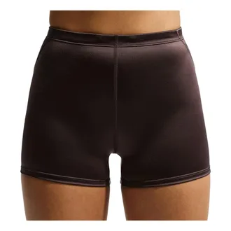Nike (WMNS) Nike SKIMS Satin Shine Mid-Rise 2 Boyshorts with Drawcord Resin IR8652-249