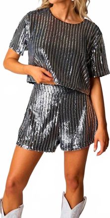 BuddyLove Laura Sequin Set In Black