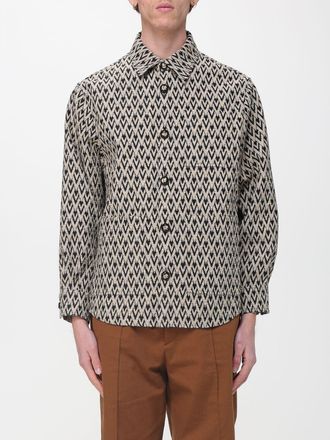 Valentino Toute La V Cotton and Silk Shirt