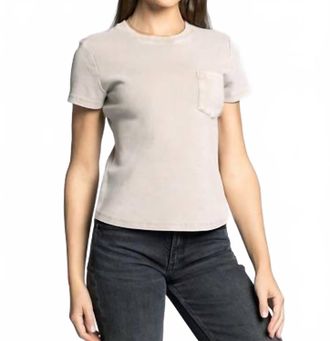Thread & Supply Ginny Tee In Taupe
