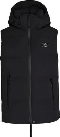 AlphaTauri Ocoav hooded puffer gilet - men - Polyamide/Elastane/Polyamide - S - Black