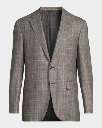 Canali Kei Wool Sport Coat